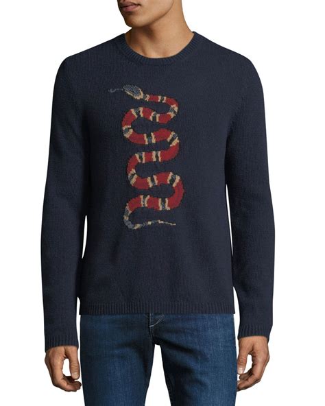 kingsnake jacquard wool sweater gucci|Wool and lamé check jacquard top .